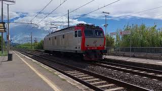 Stazione di Bolgheri Vectron E464 ETR 425 amp ETR 521 092024 [upl. by Niliram]