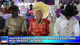 Pastor Gabriel Omotayo Marries Heartrob Miss Bridget Jagboro [upl. by Anad]