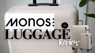 MONOS CHECK IN MEDIUM  CARRYON PLUS LUGGAGE REVIEW  ITSYECHIMA [upl. by Arihaj171]