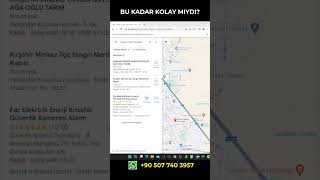 Google Haritalardan Telefon Verisi Çekme mapsecretsplace googlemaps maps [upl. by Yehc]