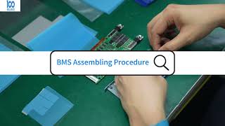 How is the BMS Battery Management System assembled 100BALANCE BMS [upl. by Laeira]