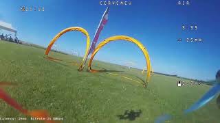 Walksnail race mode LATENCY OSD  1 Aerodrone race [upl. by Mook]