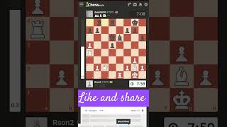 Brilliant moves chess and checkmate chess chesscom checkmate [upl. by Tterrej]