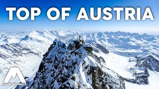 🔥🔥🔥 Mit Ski GROSSGLOCKNER 3798m  im RetroLook auf das Dach Österreichs [upl. by Ilohcin]