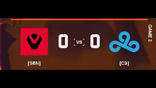 SEN vs C9  VCT Americas Stage 2  W2D3 live watchparty [upl. by Ardelle]