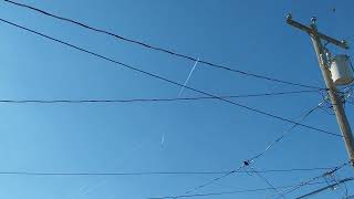 Sun Simulator Anomalies2 Planes Almost CollideFebruary 19th 2024 240 pm [upl. by Botzow]