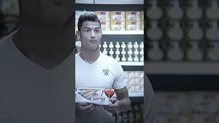 Ronaldo meets messi 🔥💞🥶 cristianoronaldo Ronaldo clips cr7 fifa football realmadrid edit [upl. by Launamme966]