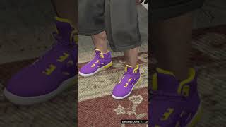 AIR JORDAN KICKS IN GTA ONLINE gta jordan gta5 gtaonline [upl. by Alleoj88]