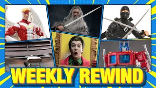 Weekly Rewind Ep3 Marvel Legends DC Lord of the Rings Transformers Ninjas Skeletons more news [upl. by Joly]