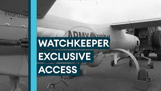 WATCHKEEPER EXCLUSIVE Up Close With The Army Drone [upl. by Sessylu]