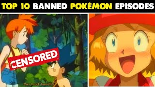 Top 10 Deleted Pokémon Scenes Top 10 Censored Pokemon ScenesBanned Pokémon Episodes  Hindi [upl. by Shellans]