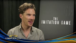 Benedict Cumberbatch on The Imitation Game Part 1 of 2  Cineplex Interview [upl. by Carlo123]