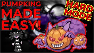 HARD MODE Pumpking Made EASY  PokeMMO Halloween Boss Fight [upl. by Sherill250]