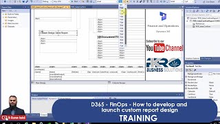 How to develop and launch the custom design SSRS in Dynamics 365 Finance and Operations [upl. by Jasper552]