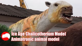 Ice Age Robot Chalicotherium  Real Size Animal Model [upl. by Iram285]