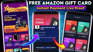 Free Rs100 Amazon Gift Card  Amazon Gift Card Earning App 2023  Free Amazon Gift Voucher Earning [upl. by Hsitirb]