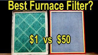 Best Furnace Filter Brand 3M Filtrete vs HoneyWell BestAir Nordic Pure Flanders EZ Flow [upl. by Jagir863]