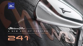 Mizuno Pro 241 irons  Official RampD summary [upl. by Leile167]