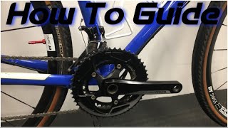 SRAM Rival 11 Speed Crankset Removal [upl. by Matty]