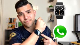 como tener Whatsapp en Apple Watch la forma mas facil 2023 [upl. by Anauqal]