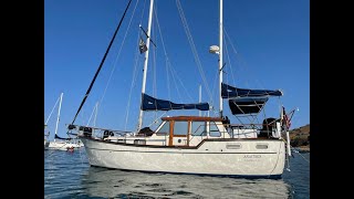 Nauticat 33 Pilothouse Sailboat Video Walkthrough review By Ian Van Tuyl Yacht Broker [upl. by Almeria]