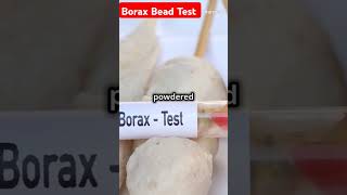 Borax Bead Test IIT JEEMains NEET Most Imp For 2025 [upl. by Odlanyer]