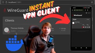 Self Hosting your OWN VPN is EASY and FREE using Wireguard in Docker [upl. by Assiled]