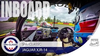 Group C Jaguar XJR14 inboard amazing sound [upl. by Romeyn]