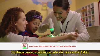 Scanner de Veias  Mais um superpoder do Laboratório Sabin em todo Brasil [upl. by Suirrad]