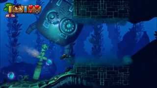 Donkey Kong Country Tropical Freeze  100 Walkthrough  43 Amiss Abyss Puzzle Pieces and KONG [upl. by Asim]