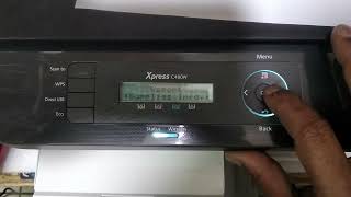 Samsung Xpress C480W Check Toner Level Without Computer [upl. by Kirsteni445]