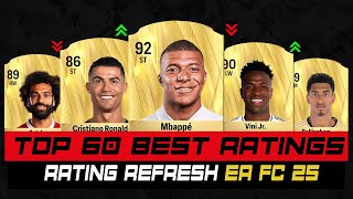 FIFA 25  TOP 60 BEST PLAYER RATINGS EA FC 25 😱🔥 ft Ronaldo Haaland Messi Neymar Mbappè [upl. by Yardley]