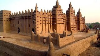 LA GRAN MEZQUITA DE DJENNÉ HECHA DE BARRO [upl. by Remark]