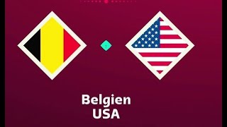 Weltpokal 2024  Gruppe E  USA  Belgien [upl. by Eira935]