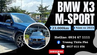 P9 BMW X3 MSport SUV Gia Đình Nhưng Vẫn Mang Nét Thể Thao  xuhuong xesang bmwx3 [upl. by Yllehs]