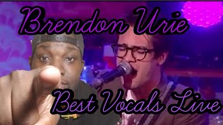 Brendon Urie Best Live Vocals  Reaction [upl. by Arhaz342]