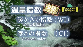チョウ屋さんのための「暖かさの指数」 積算温度 [upl. by Retla]