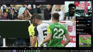 Fabian Schar RED CARD REACTION  Was it Soft [upl. by Enahs]