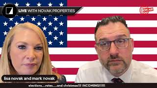 NOVAK NEWS Elections rates amp Xmas incoming … What does this mean for the property market [upl. by Nylrehs896]