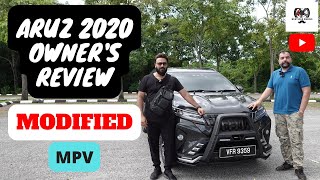 PERODUA ARUZ REVIEW 2020  Owners Review [upl. by Nevai]