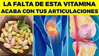 VITAMINAS QUE REVOLUCIONAN el DOLOR en las ARTICULACIONES y ERROR COMÚN QUE las ACABA [upl. by Fu]