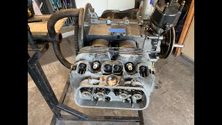 Aarons Volkswagen Beetle 1776cc single port engine build [upl. by Roux820]