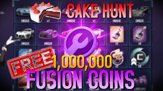 FREE 1 Million Fusion Coins Asphalt 8 😱  Asphalt 8 Update 69 Cake Hunt Event 🎂 [upl. by Kaufmann340]