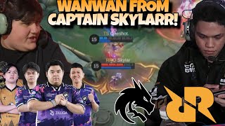 THIS IS CAPTAIN SKYLAAARRRRR  WANWAN MELAYANGG  RRQ HOSHI VS TEAM SPIRIT BO1  SWISS STAGE DAY 2 [upl. by Lundell]