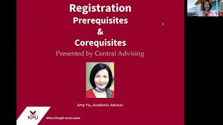 What are Prerequisite and Corequisite KPU CentralAdvising [upl. by Etteneg]