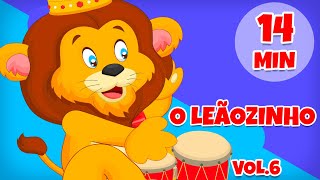 O Leãozinho Vol 6  Giramille 14 min  Desenho Animado Musical [upl. by Batory834]