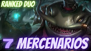 TFT 7 Mercenarios  Ranked Duo 3200 puntos [upl. by Anilef666]