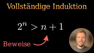 Beweise die Ungleichung mit vollständiger Induktion  Übungsaufgabe 02 [upl. by Zelten545]