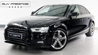 201464 Audi A4 S Line Black Edition TDI Quattro  SUV Prestige [upl. by Eissoj]