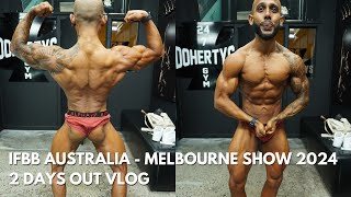 2 days out vlog  IFBB Australia Melbourne 2024 Part 13 [upl. by Varipapa]